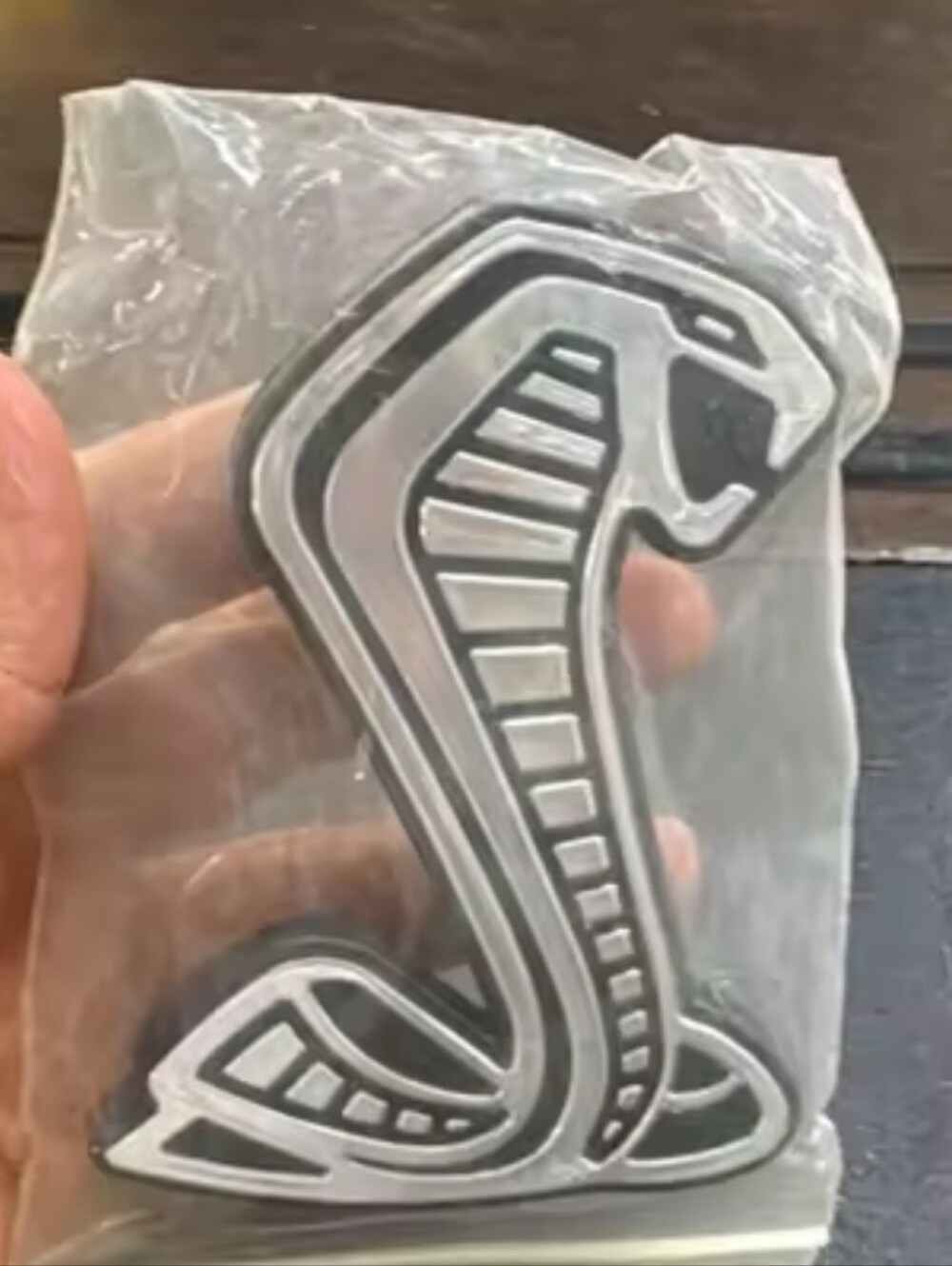 Mustang Shelby Adhesive cobra Emblem Badge Choose One